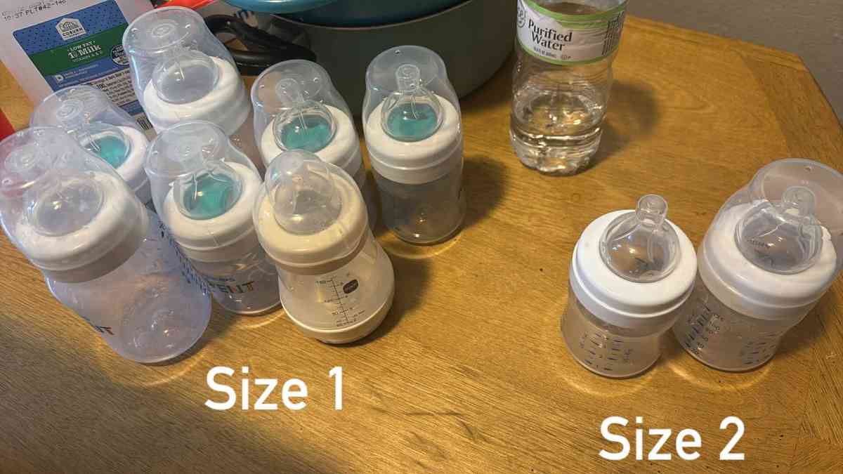 baby bottles