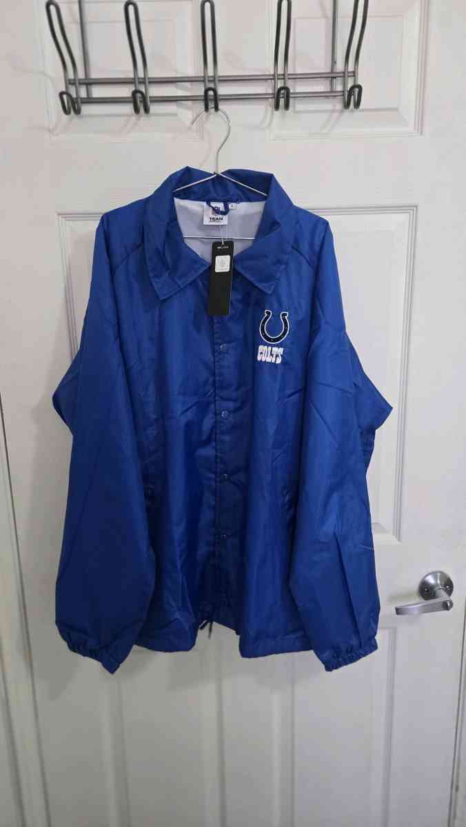 NFL Colts wind breaker jacket