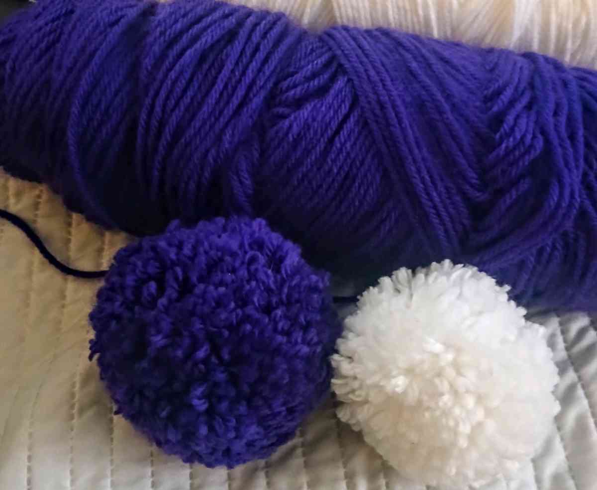 Custom Made Hand Crafted Pom Pom Scarves