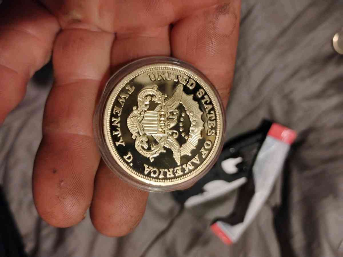 1849 Liberty Head coin gold 20 piece