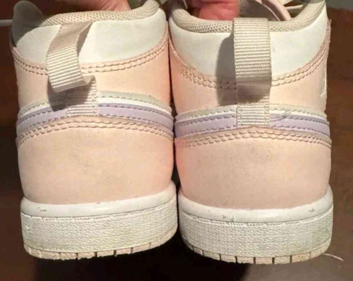 Violet Frost white pink Nike Air Jordans Big Youth Size 3