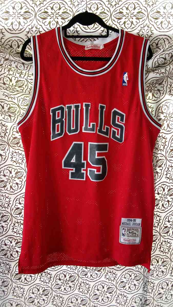 Mitchell and Ness Michael Jordan number 45 Jersey
