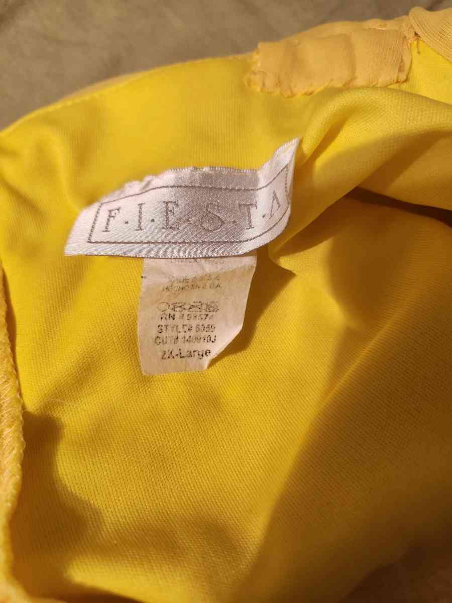 Fiesta Yellow Maxi Dress with Beaded Neckline