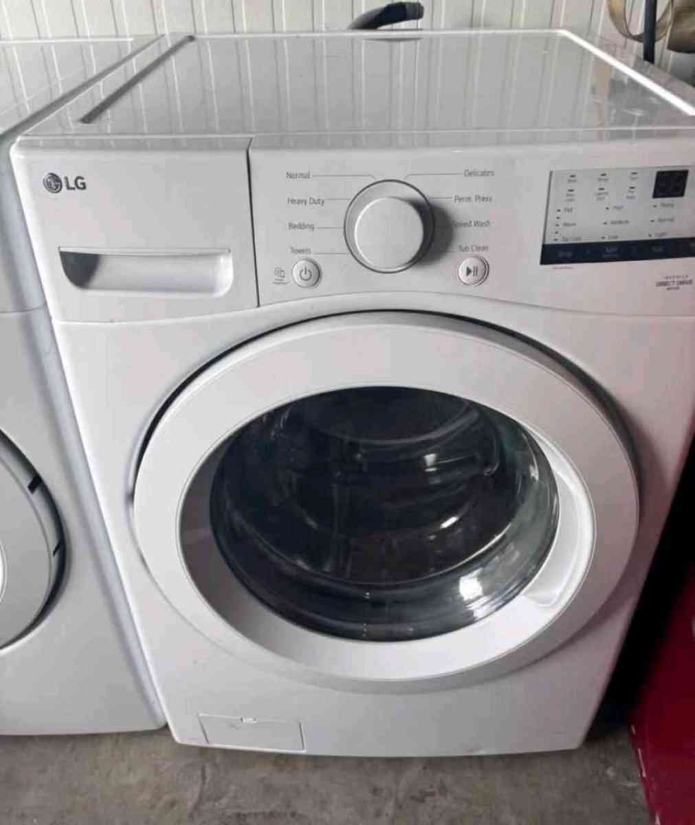 washer and dryer