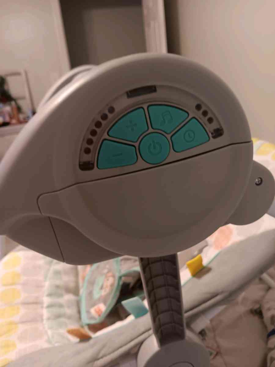 Baby swing and baby seat bundle