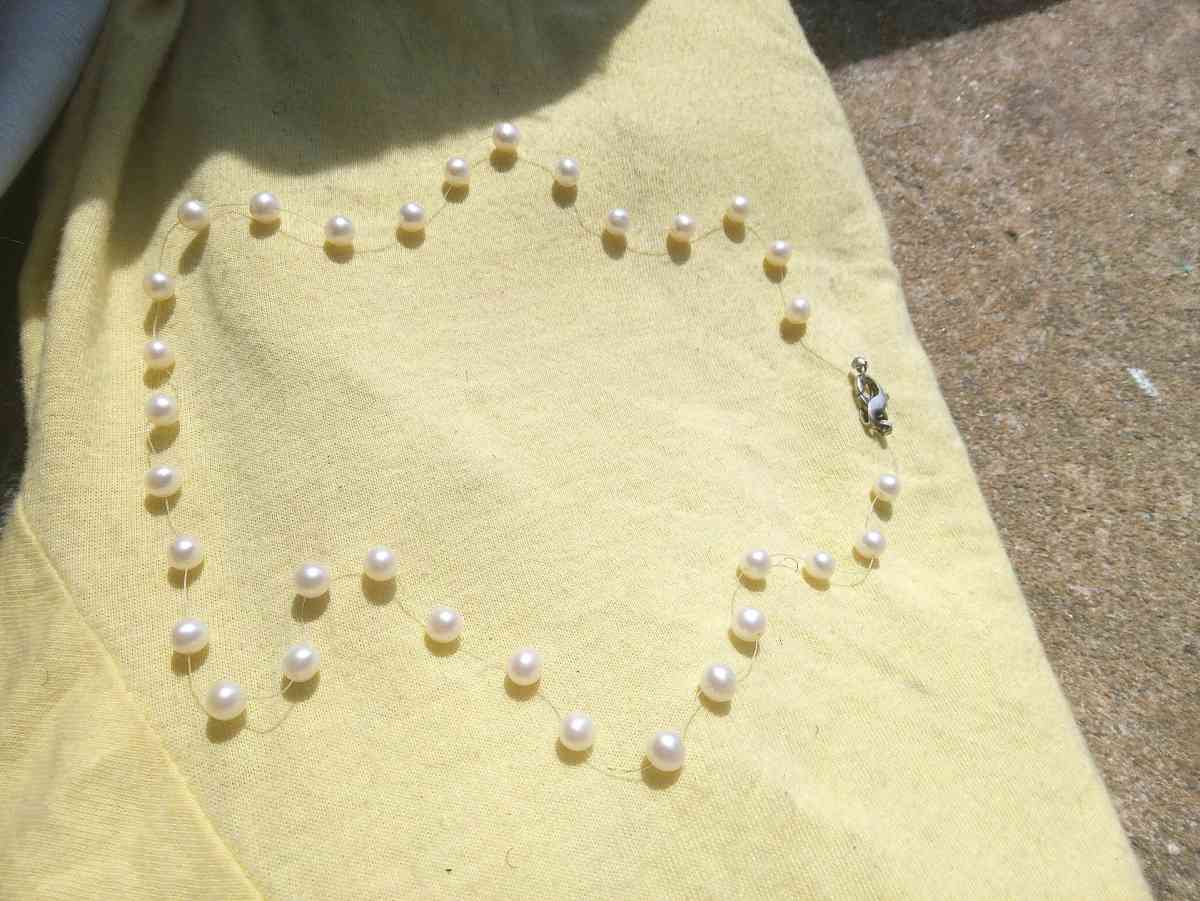 Antique Real Pearl Necklace