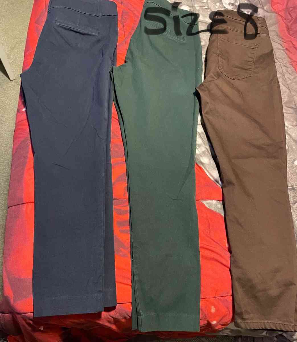 Womens pants and tops