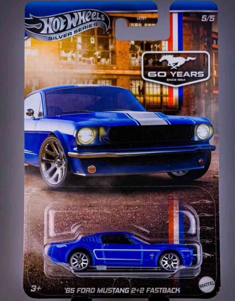 Mustang 60 Years Silver Series Hot Wheels