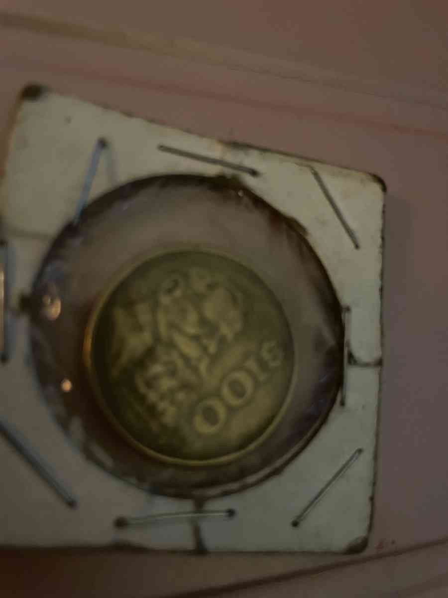 Rare 100 pesos coin