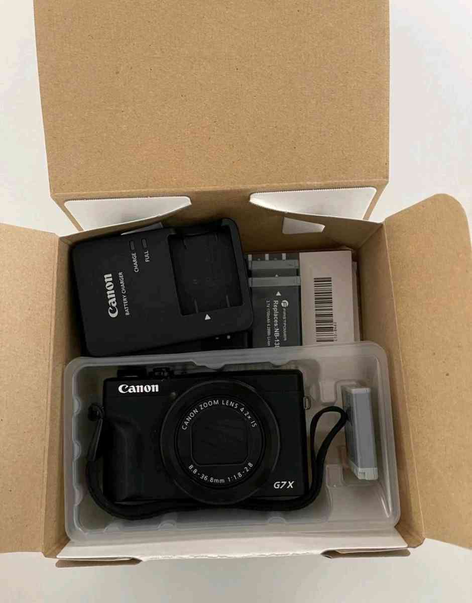 Canon powershot G7x mark ii