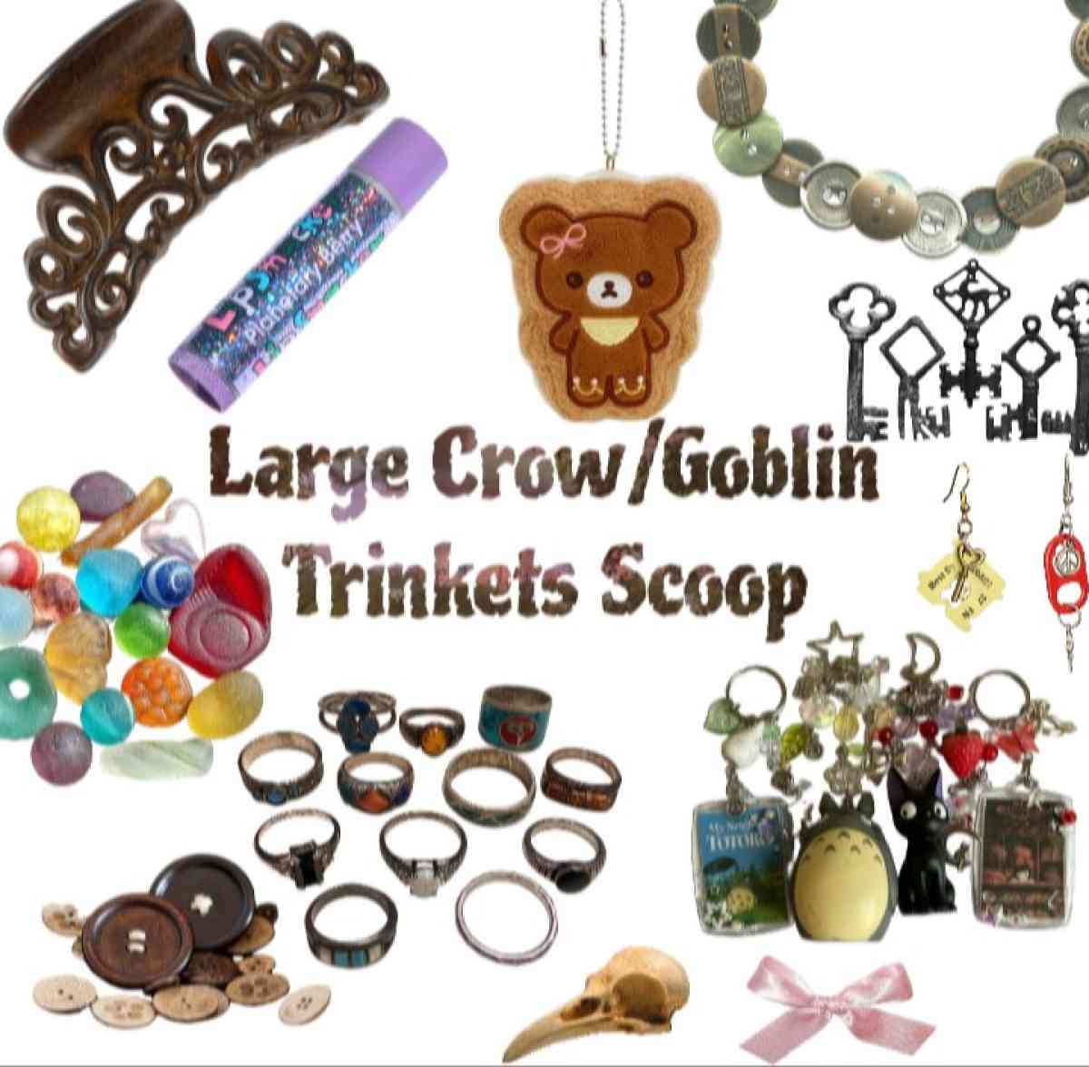 Large Crowcore Trinkets Scoop