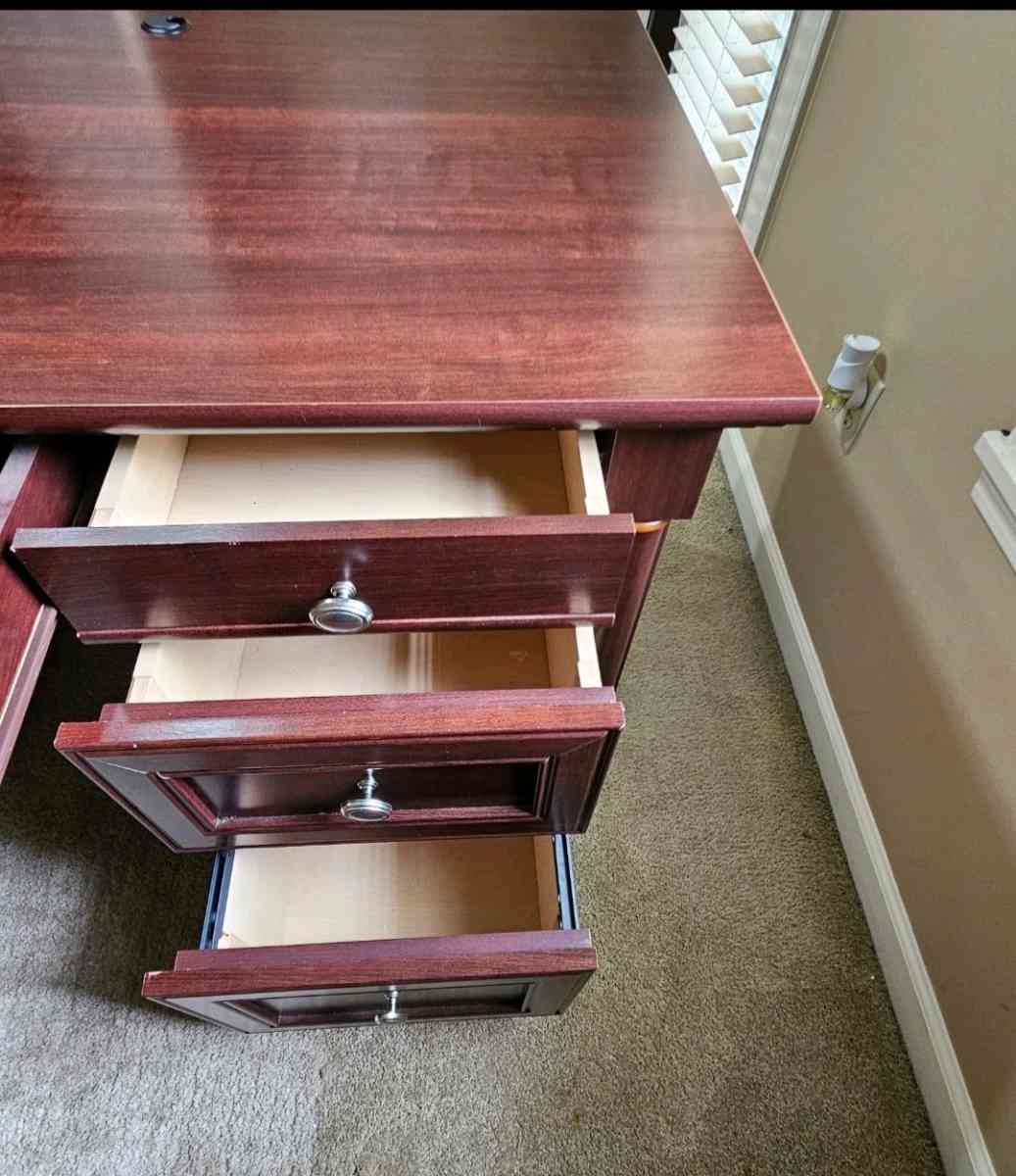 Double Ped Executive Desk