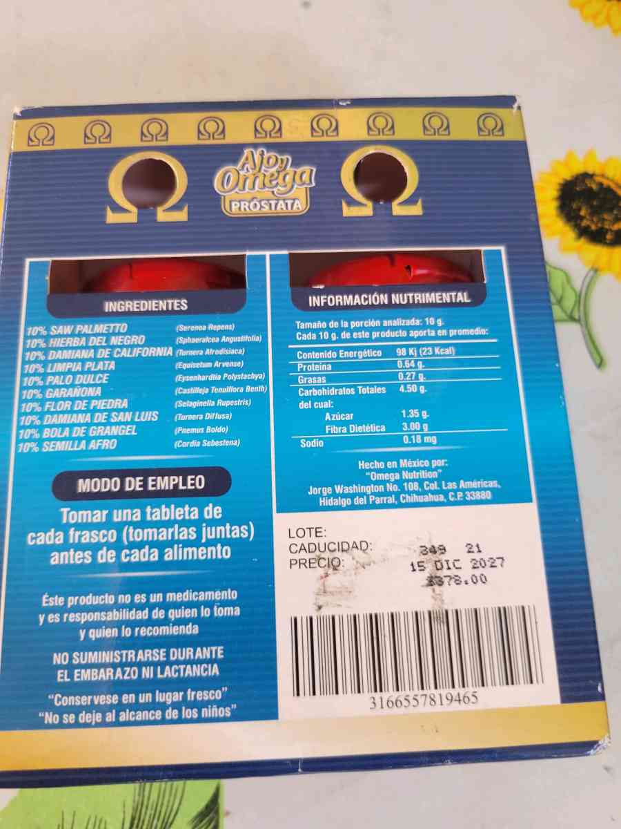 Agoy OMEGA 3 Prostata