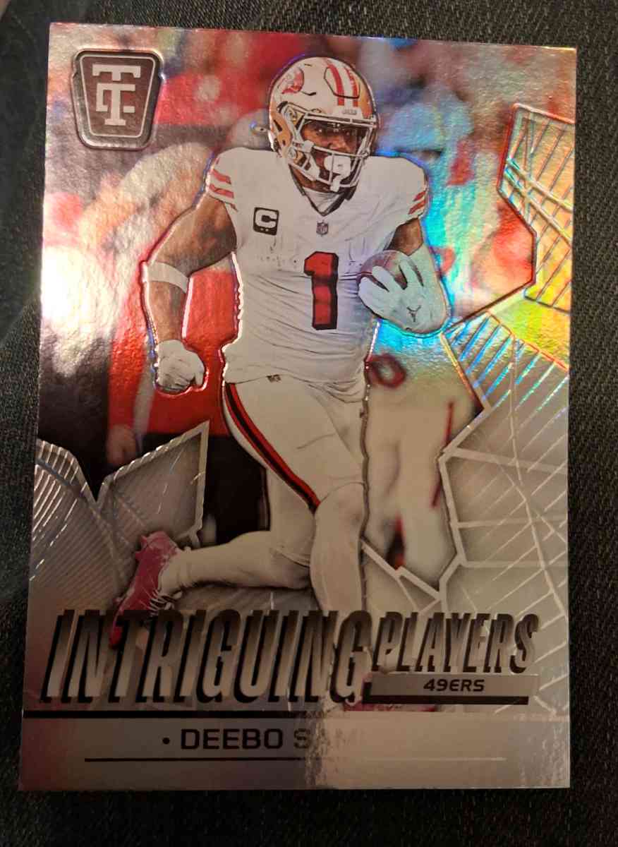 202425 Deebo Samuel Panini Totally Certified Inriguing Plrs