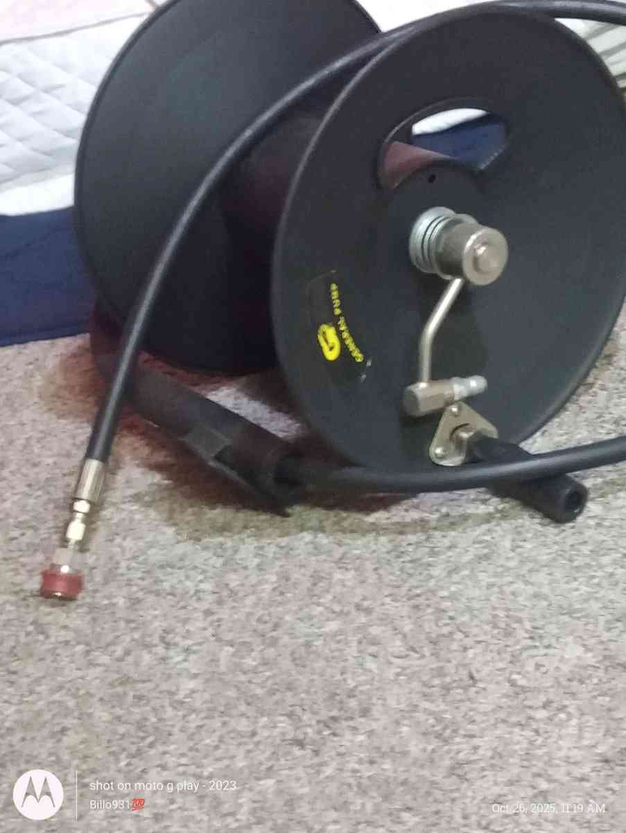 high pressure hose reel kit