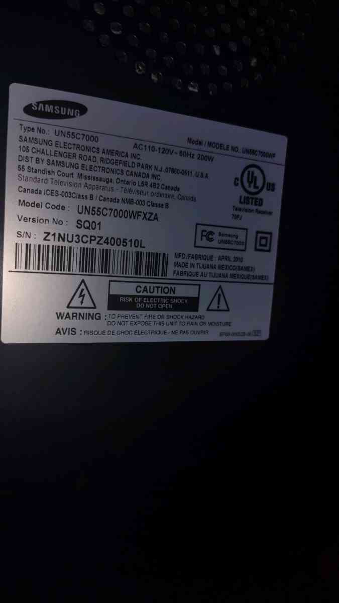 55inch samsung smart tv