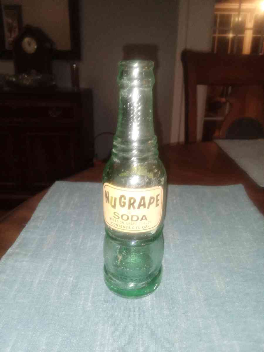 Nugrape Soda Bottle
