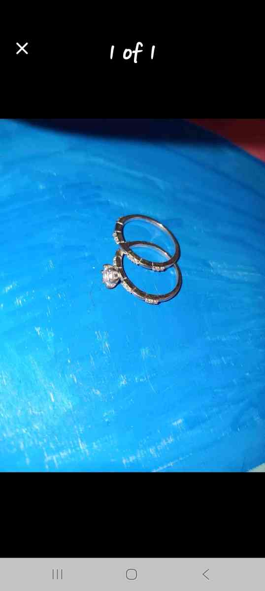 925 sterling sliver 9 rings