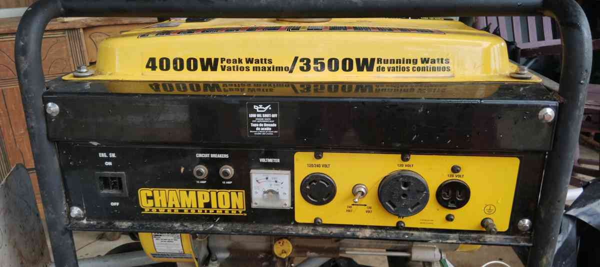 Champion 4500W Generator