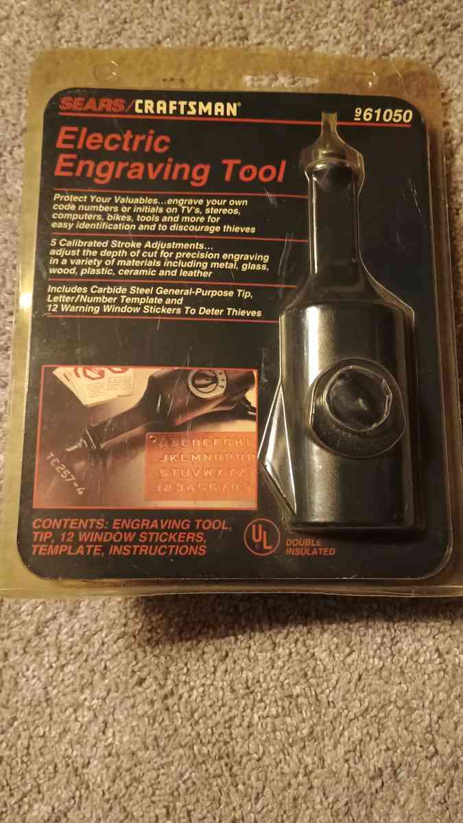 Craftsman Engraving Tool