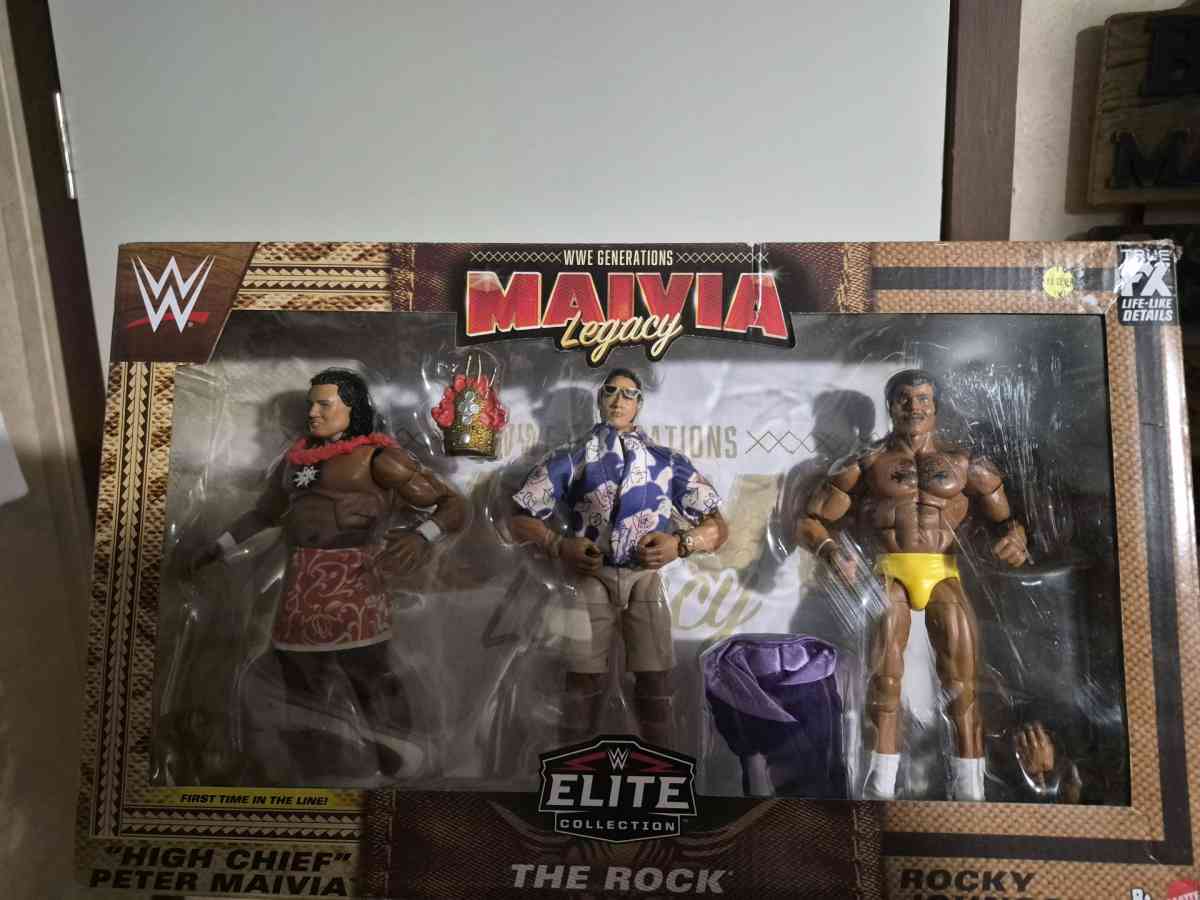wwe and aew action figures