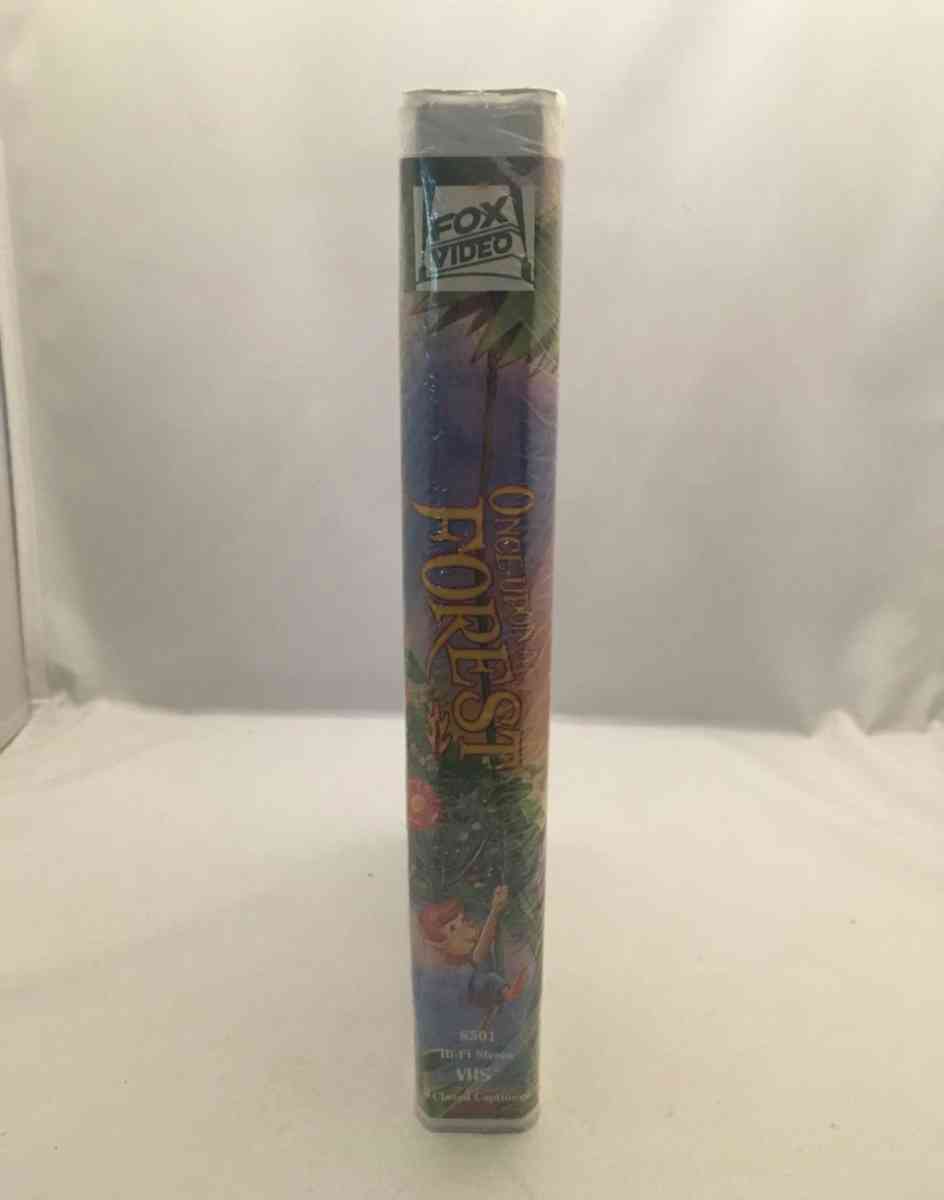 Once Upon a Forest VHS 1993  SEALED see description below fo