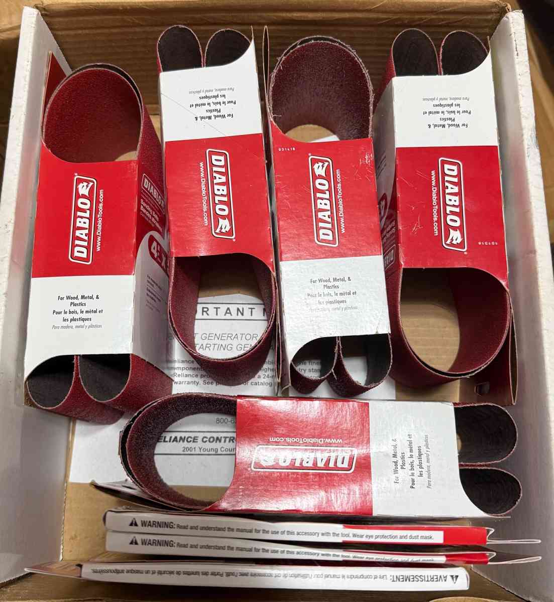 Diablo sanding Belts