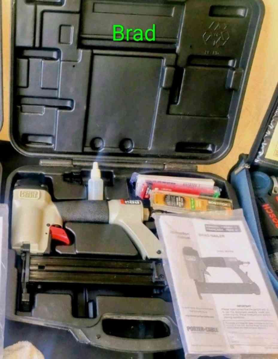 Porter Cable Like New Pneumatic Brad Nailer