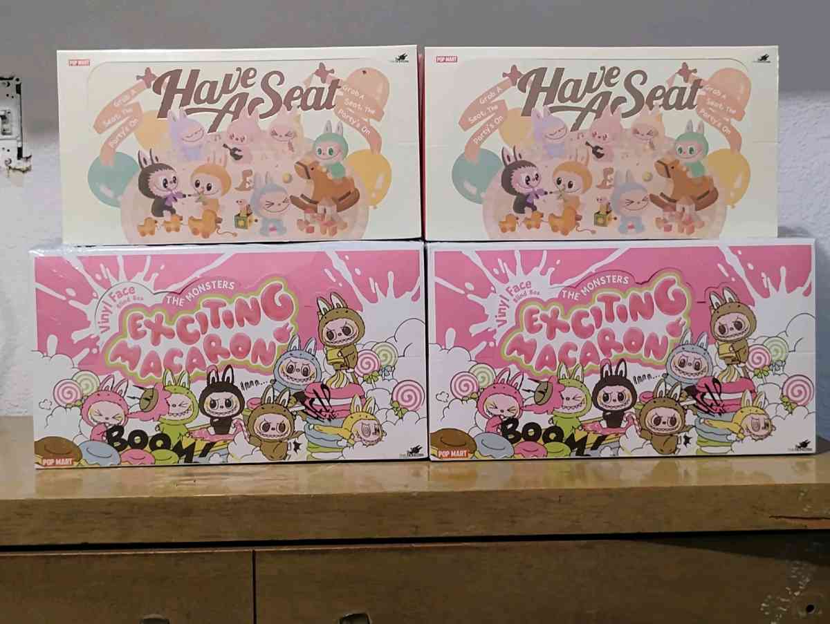 Labubus gen 1 and gen 2