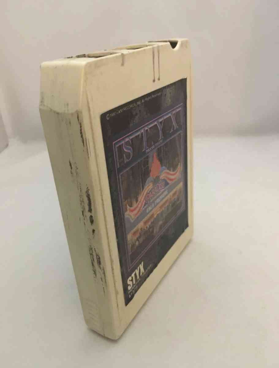 STYX Paradise Theater 8 Track used see description below for