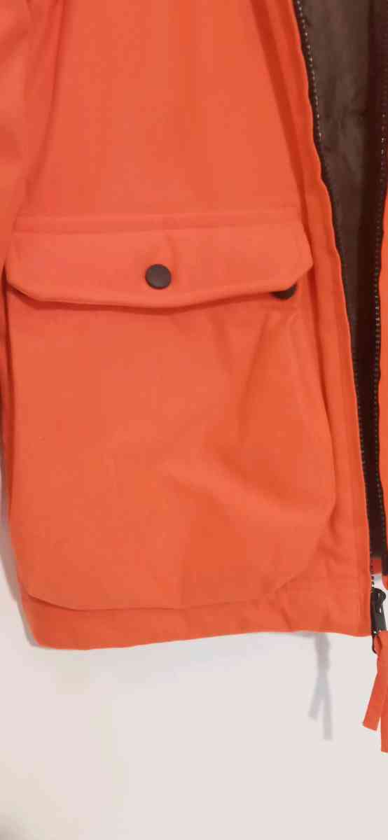 Youth Blaze Orange Insulated Bibs and Coat Medium
