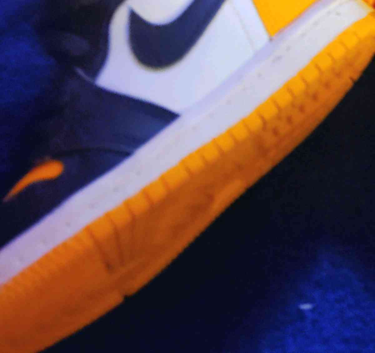 Air Jordan 1 High Retro OG Taxi Black Sail TD Deadstock Sz8