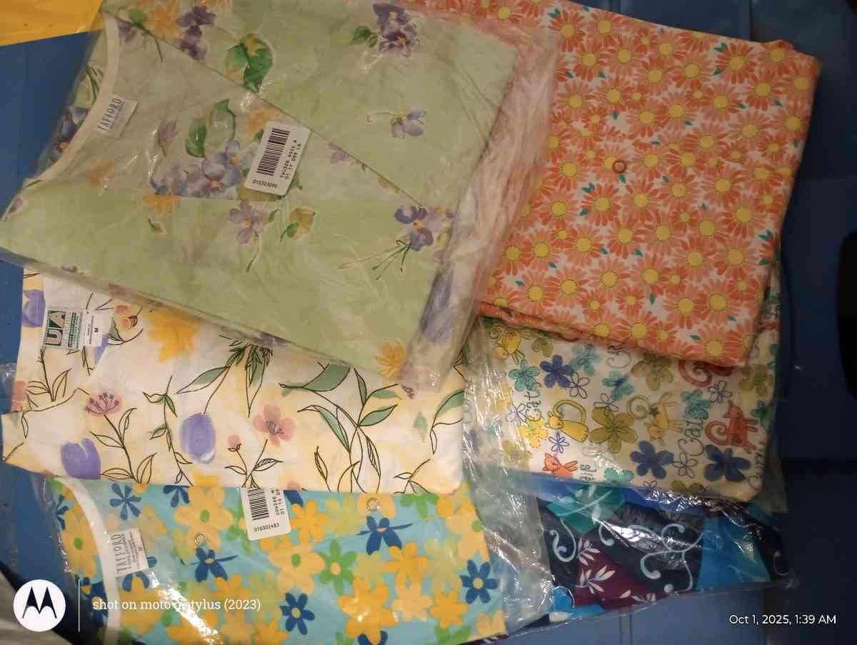 NEW SCRUB JACKETS SET OF 6