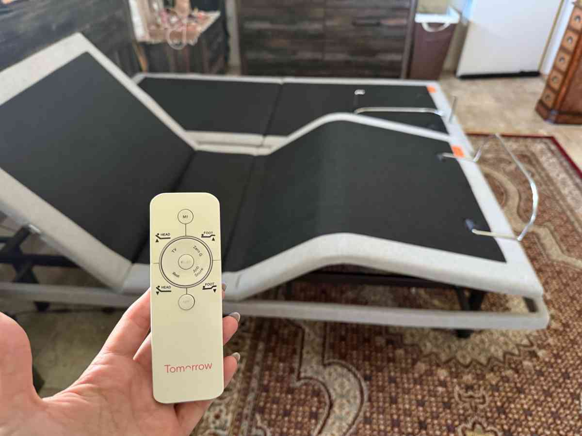 California King split adjustable base