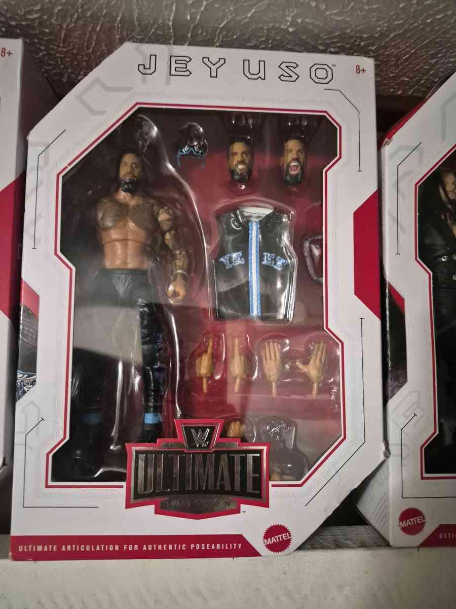 wwe and aew action figures