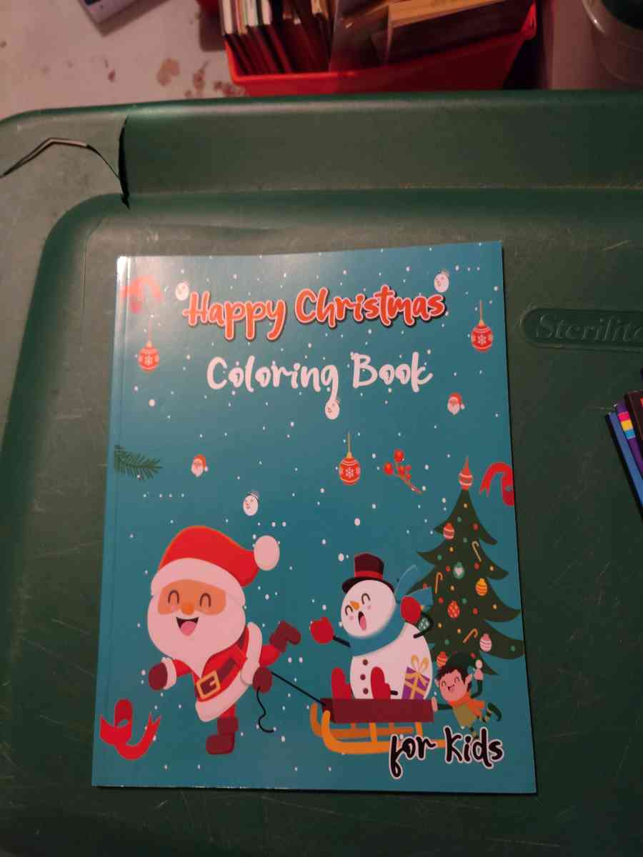 Coloring book for Christmas