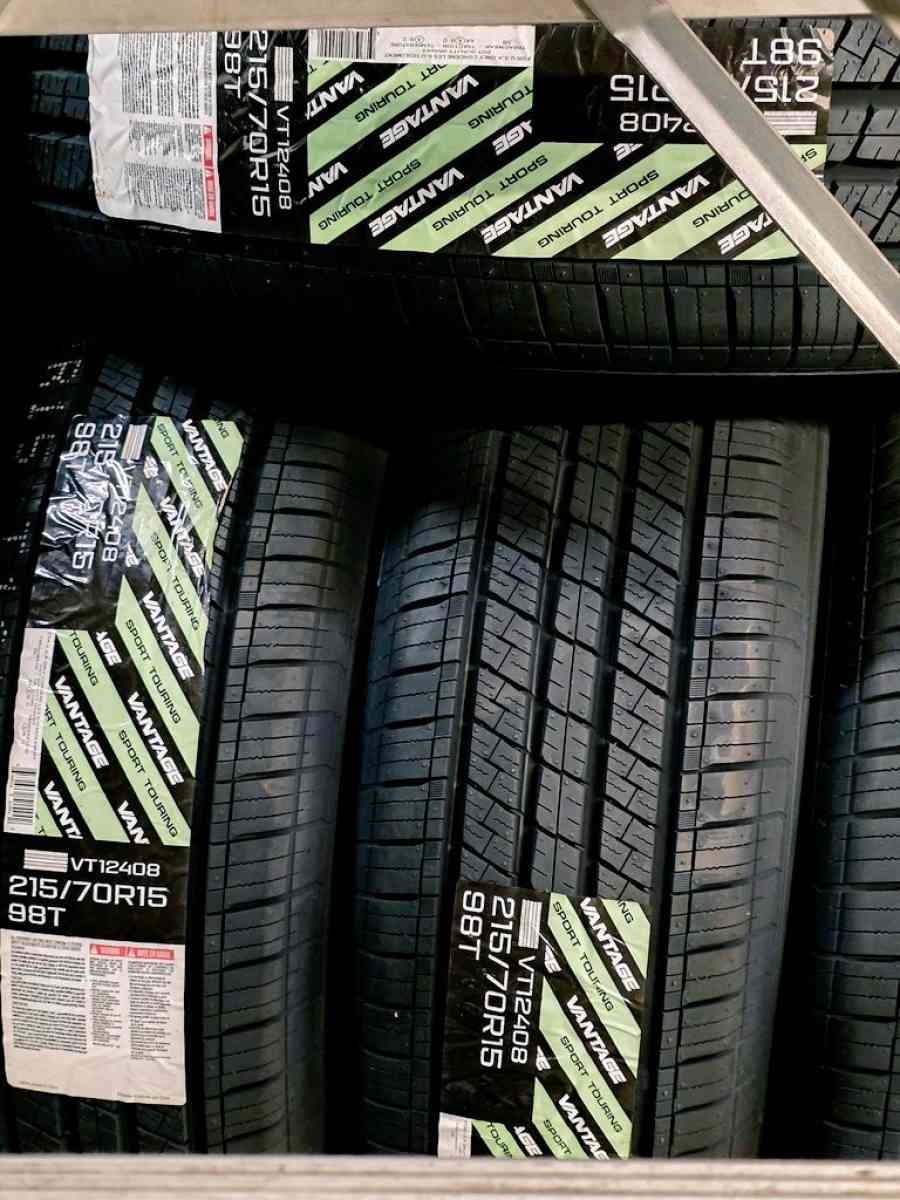 New Vantage Sport Touring Tires  21570R15 98T