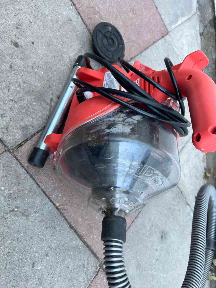 Ridgid Drain Cleaner machine