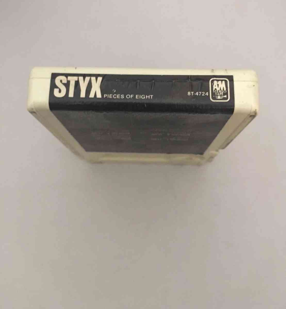 Styx Pieces Of Eight 8 track tape used see details below for