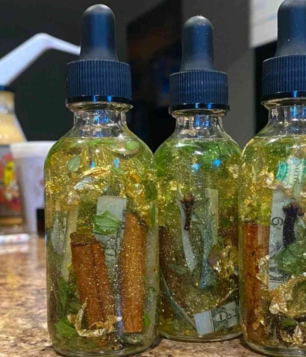 handmade ritual herbal oil