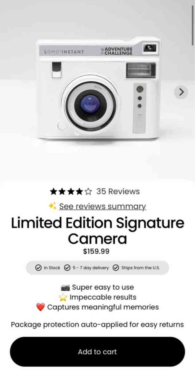 Adventure Challenge Automat Camera