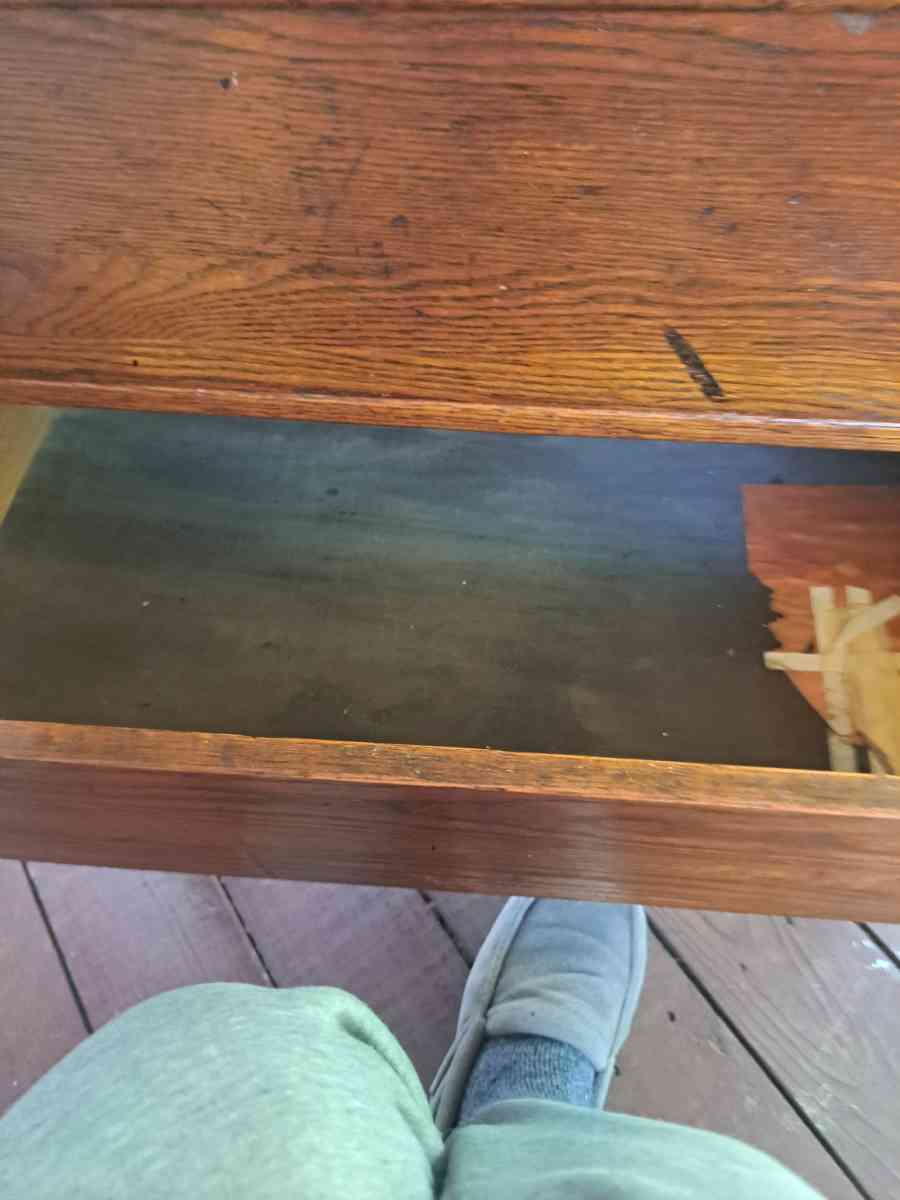 2 antique dressers dated bk to 1910 solid oak