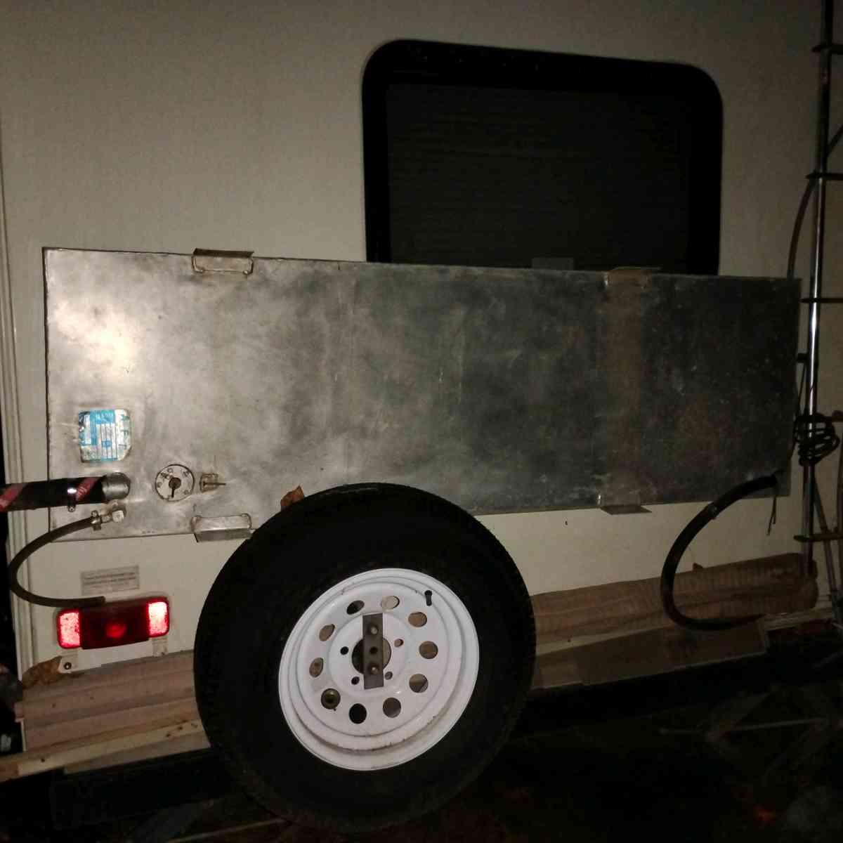 50 gallon aluminum alloy fuel tank