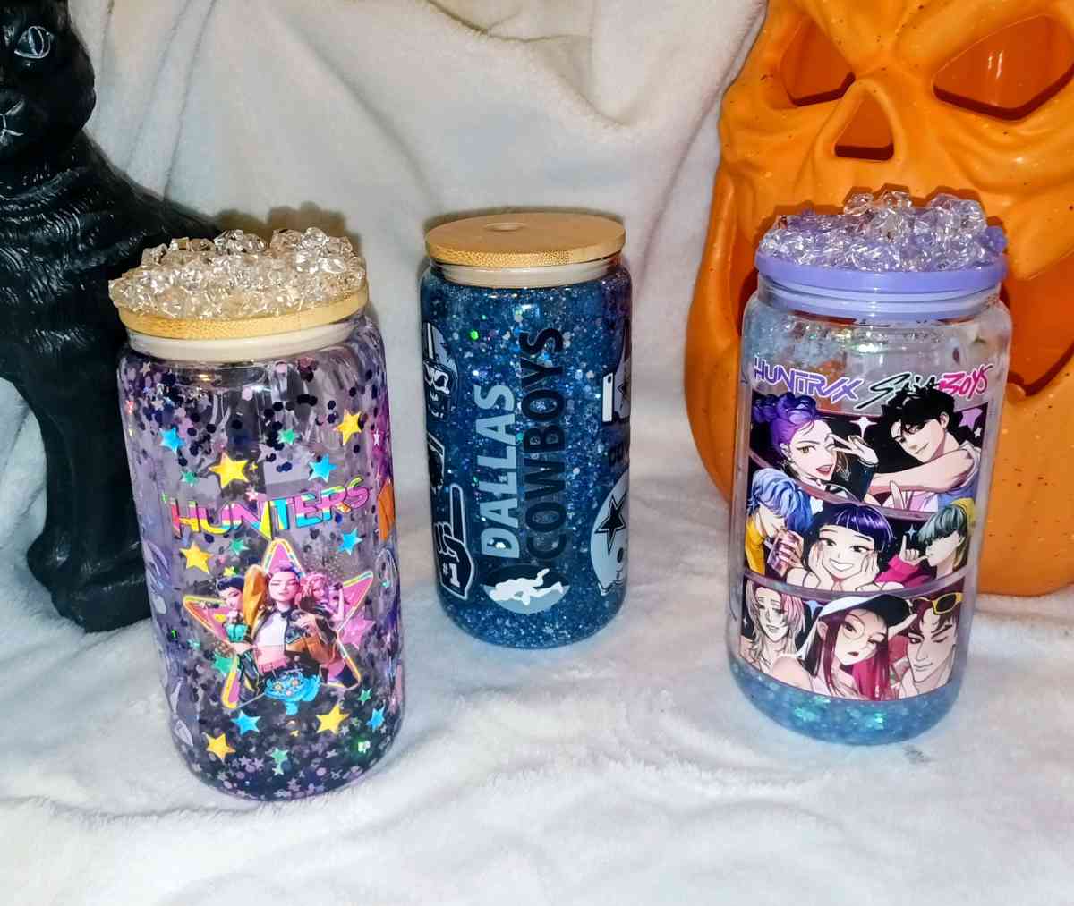 16oz Snowglobe tumblers