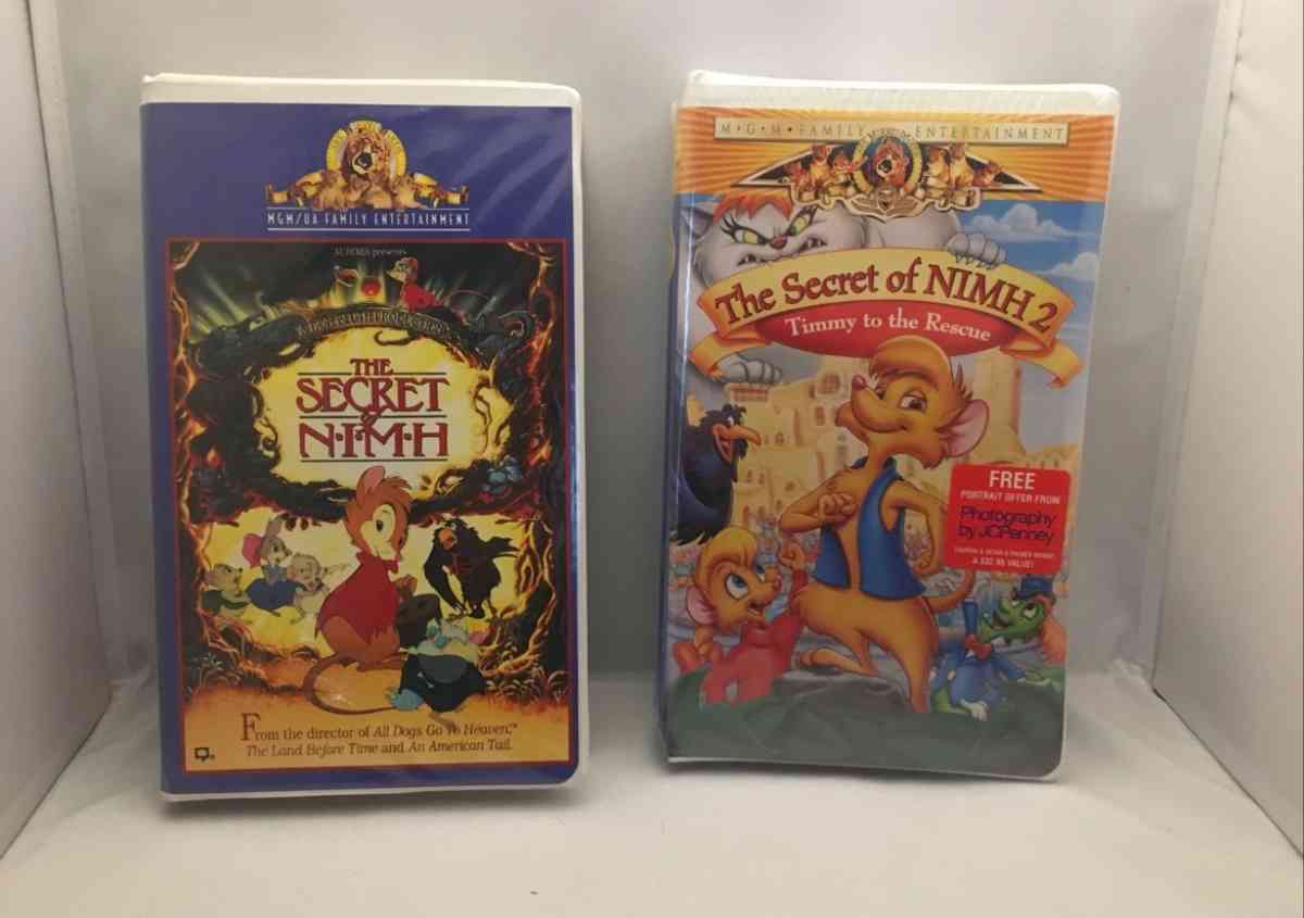 The Secret of NIMH  Sequel VHS 1994 used good condition see