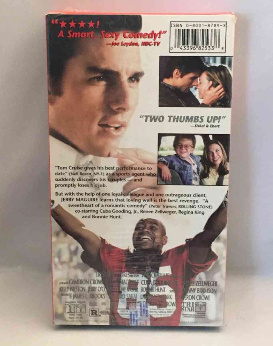 Jerry Maguire VHS 1997 SEALED See description below for deta