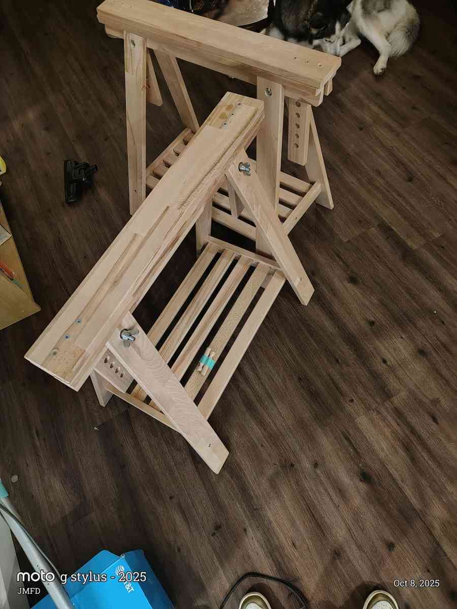 custom made saw horses