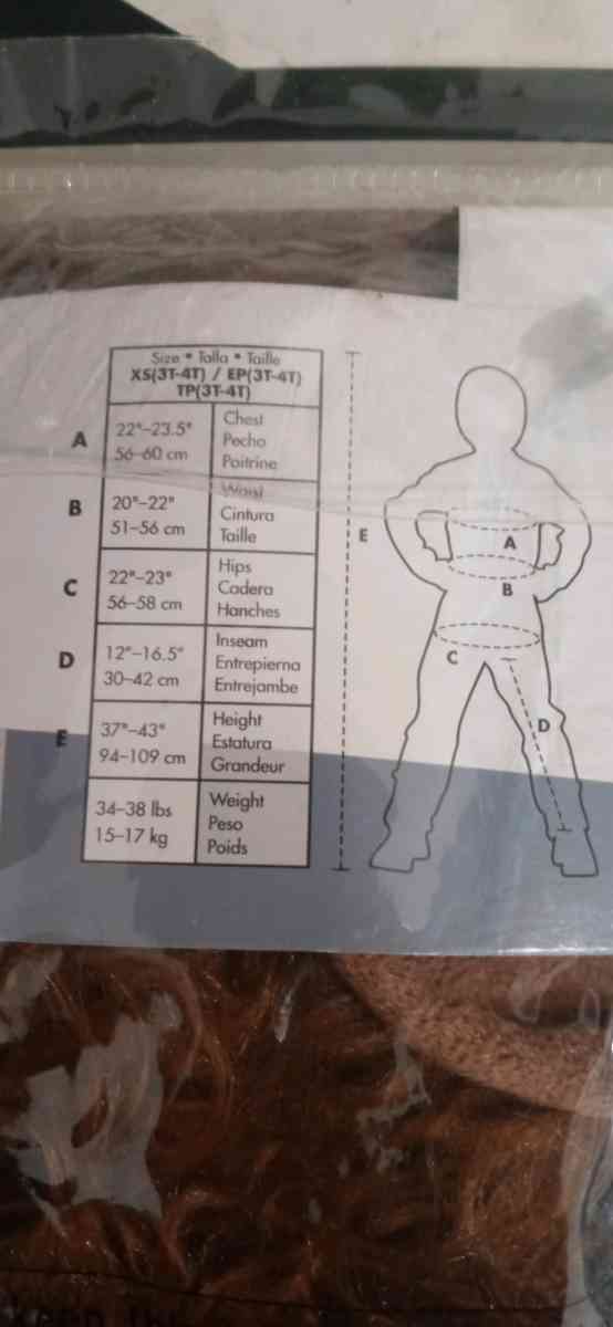 3T Halloween Costume Duke