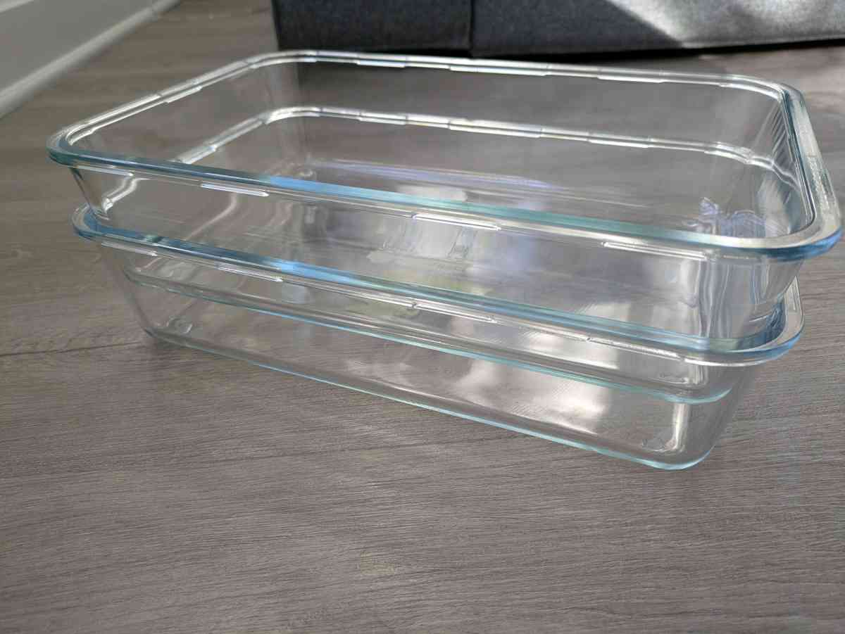 IKEA 365 Glass Food Containers and Loaf Pan and Jar