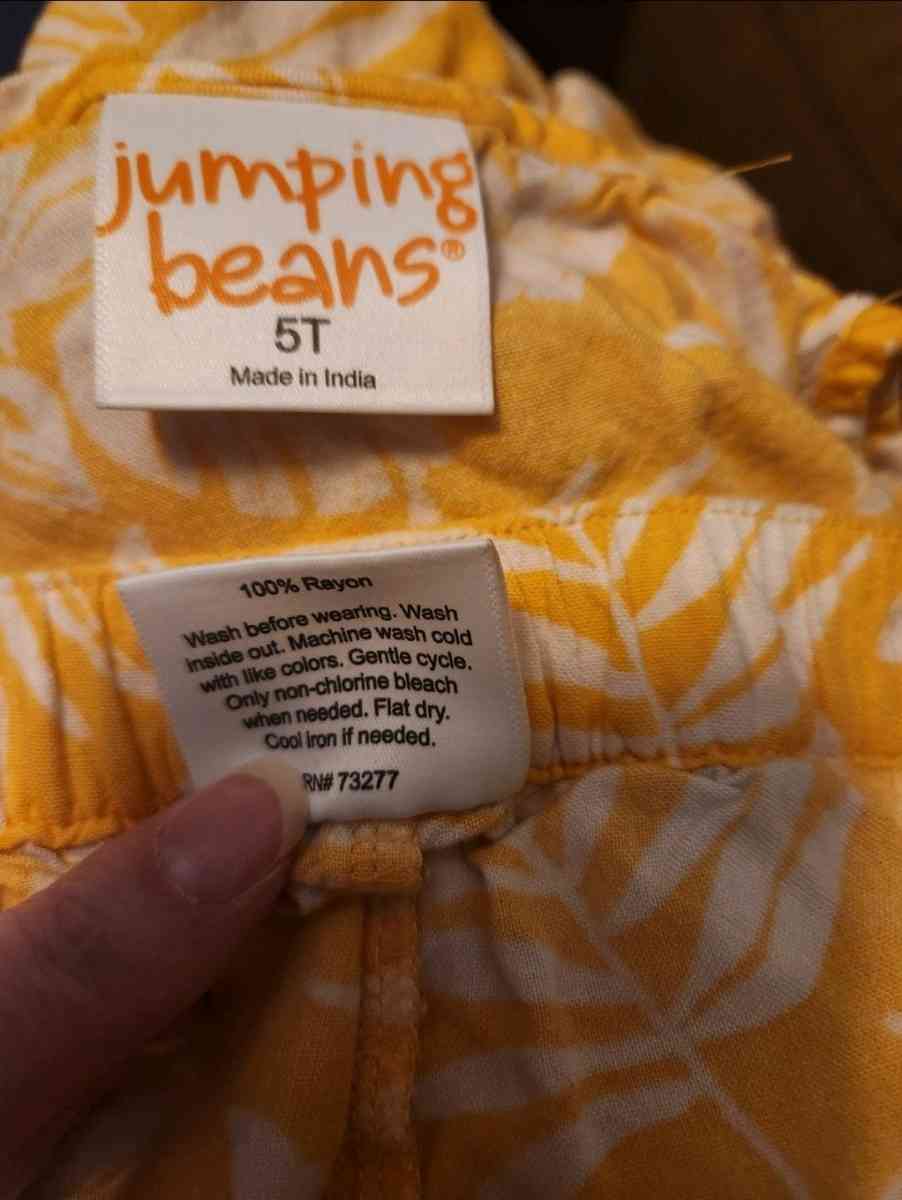 Baby yellow 2 piece girl outfit